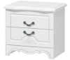 Фото Тумба прикроватная Лотос белый от производителя Браво-мебель в Геническе по цене 6&nbsp;320 ₽