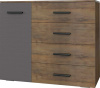 Фото Комод комбинированный Куба (без приставки) от производителя Браво-мебель в Геническе по цене 14&nbsp;520 ₽