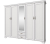 Фото Шкаф 5DG2SZ Тиффани (Tiffany) (259) пятидверный от производителя Анрэкс в Геническе по цене 108&nbsp;200 ₽