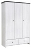 Фото Шкаф Порто SZF3D2S (129) трехдверный от производителя Black Red White (БРВ) в Геническе по цене 30&nbsp;340 ₽