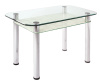 Фото Стол обеденный 3.4 с полкой  от производителя Мебель из стекла в Геническе по цене 8&nbsp;940 ₽